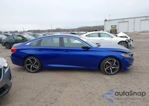 2021 Honda Accord Sport Special Edition из США, поврежденный, VIN 1HGCV1F48MA035644